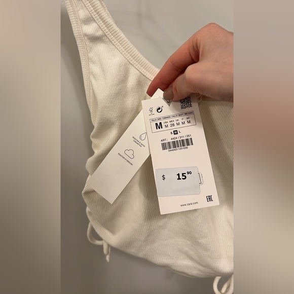Zara ribbed tank top - Picture 4 of 4